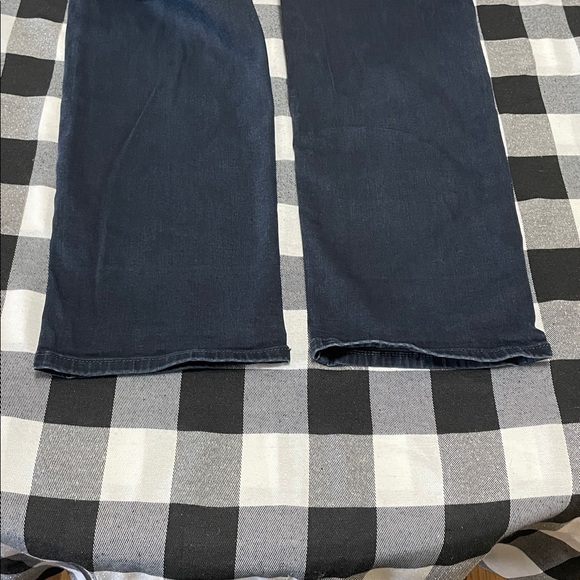Mavi Straight Leg Jeans Men's Size 34 x 34 Long Tall Stretch Dark Deep Blue - Picture 12 of 12